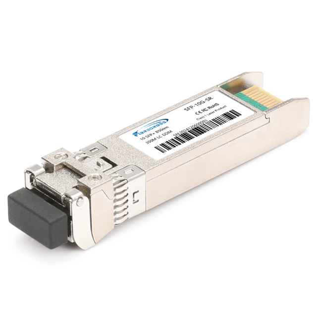 Transceptor óptico 10GBASE-LR compatible con switches de centros de datos