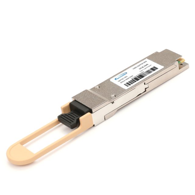 Transceptor óptico 100GBASE-LR4 para transmisión de larga distancia